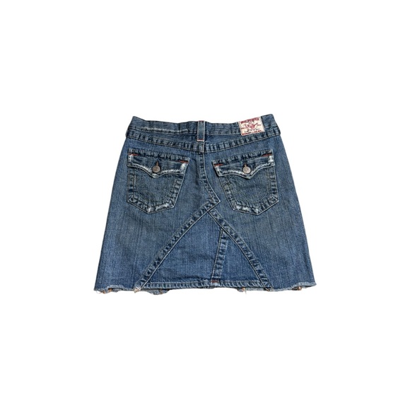 Early 00s True Religion Denim Skirt - Picture 2 of 6